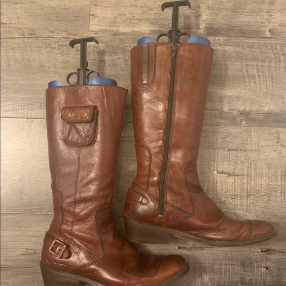 Caterpillar leather UGC size 9 Women’s brown boots - Picture 1 of 6